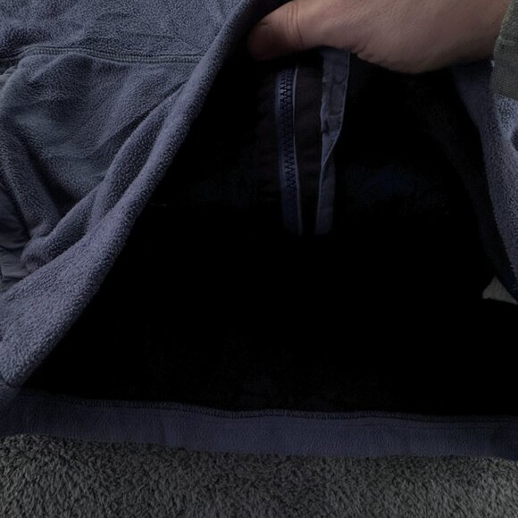 Patagonia Synchilla Women Purple Medium Fleece Full Zip Jacket Outdoors Pockets - Picture 13 of 15